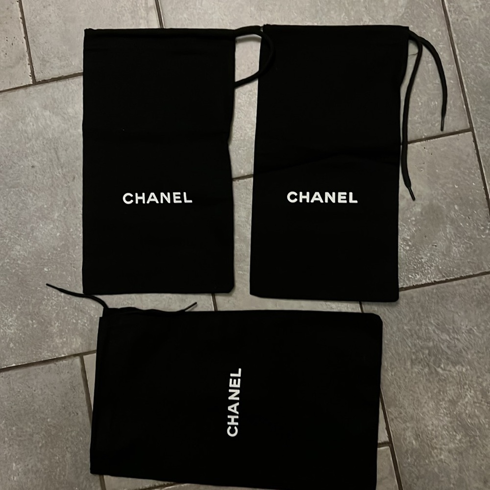 CHANEL storage dust bags, Authenticate 12.5”x7” - Picture 2 of 2